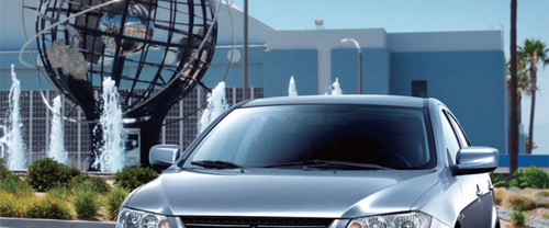 Lancer Fortis Front angle low view