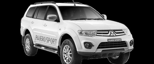 Mitsubishi Pajero Sports Front Medium View