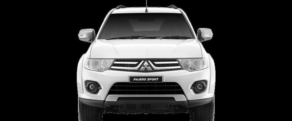 Full Front View of Pajero Sports