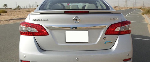 Full Rear View of Nissan Sentra
