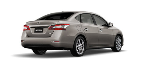 Sentra Rear angle view