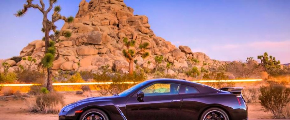 GT-R Side view