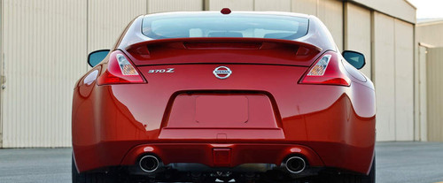Full Rear View of Nissan 370Z Coupe