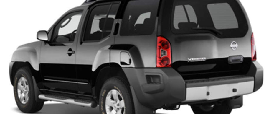 Rear Cross Side View of Nissan Xterra