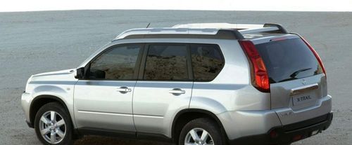 Rear Cross Side View of Nissan X-Trail