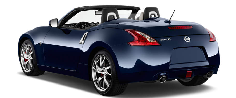Rear Cross Side View of Nissan 370Z Roadster Rear Cross Side View of Nissan 370Z Roadster