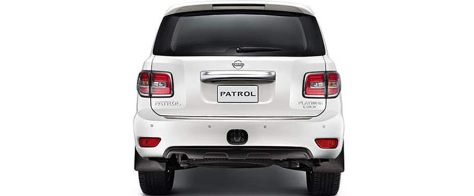Full Rear View of Nissan Patrol 2014