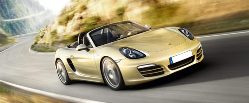 Porsche Boxster Front Medium View