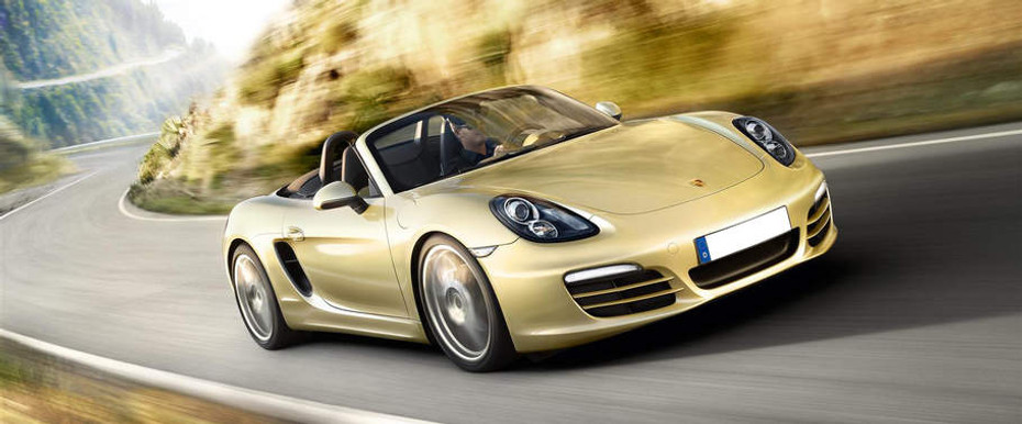 Porsche Boxster Front Medium View