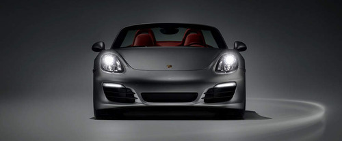 Full Front View of Boxster