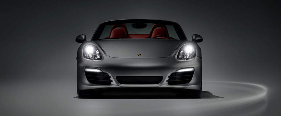 Full Front View of Boxster