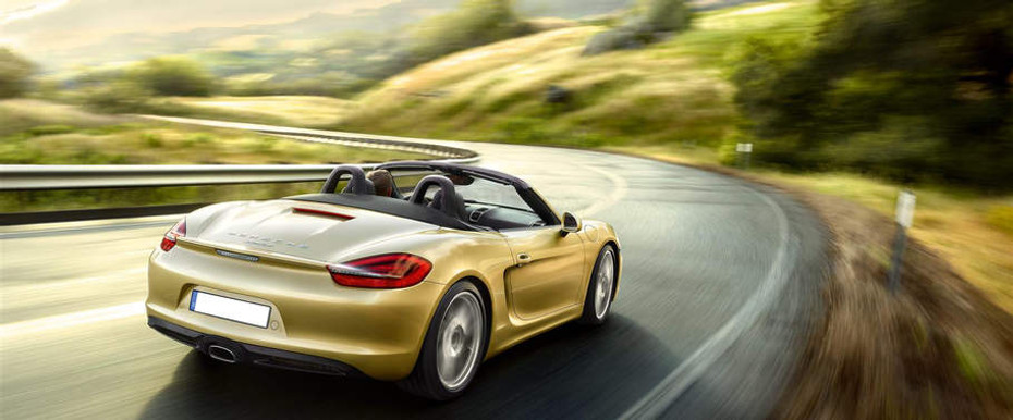 Boxster Rear angle view