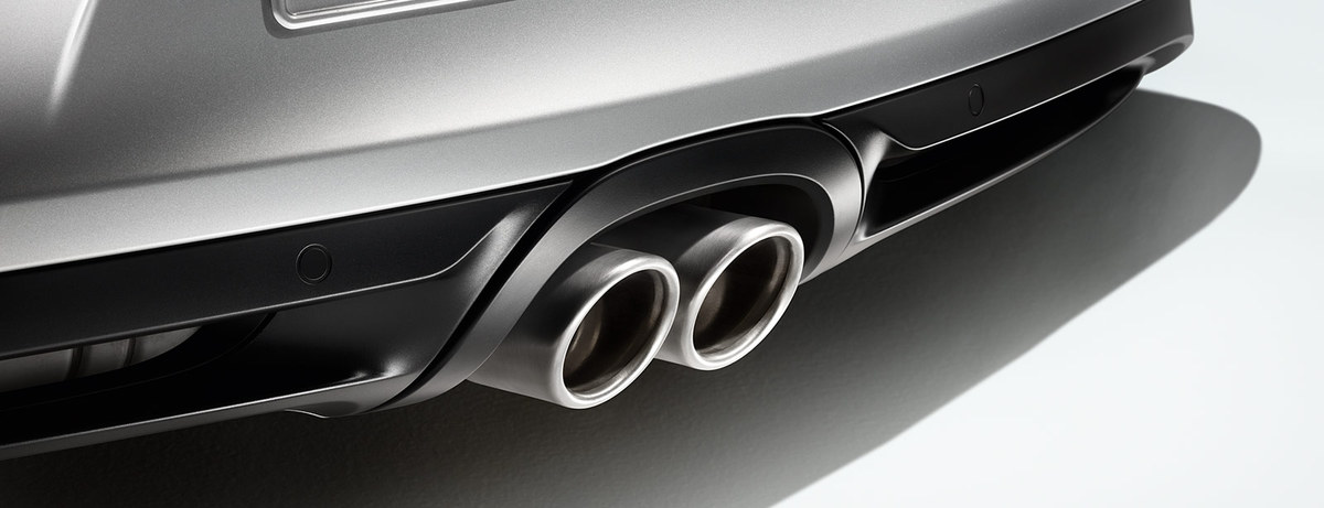 Exhaust Pipe of Porsche Boxster S Exhaust Pipe of Porsche Boxster S