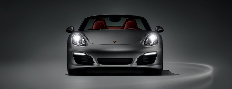 Full Front View of Boxster S