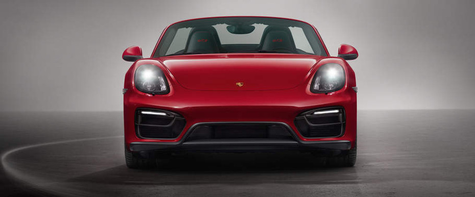 Full Front View of Boxster GTS