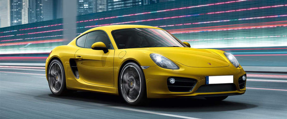 Porsche Cayman S Front Medium View