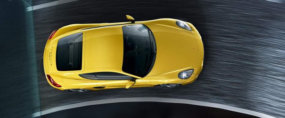 Top View of Cayman S