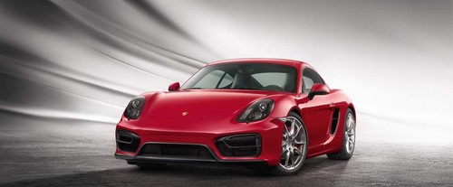 Porsche Cayman GTS Front Angle High View