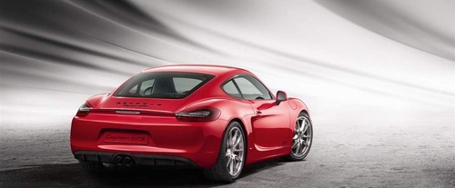 Cayman GTS Rear angle view