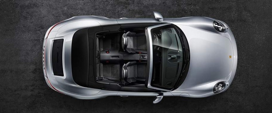 Top View of 911 Carrera GTS