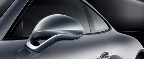 Porsche 911 Carrera GTS Drivers Side Mirror Front Angle