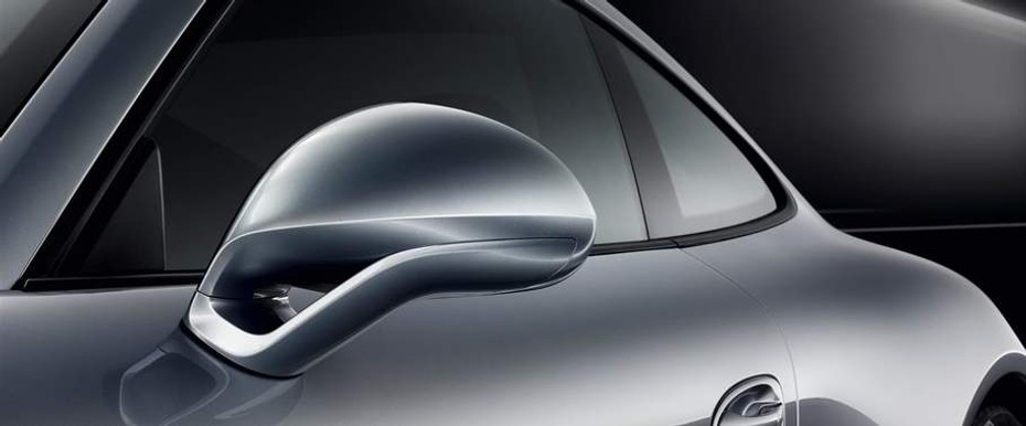 Porsche 911 Carrera GTS Drivers Side Mirror Front Angle