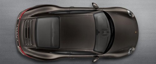 Top View of 911 Carrera 4S