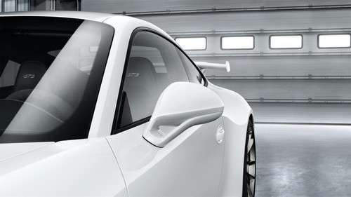 Porsche 911 GT3 Drivers Side Mirror Front Angle