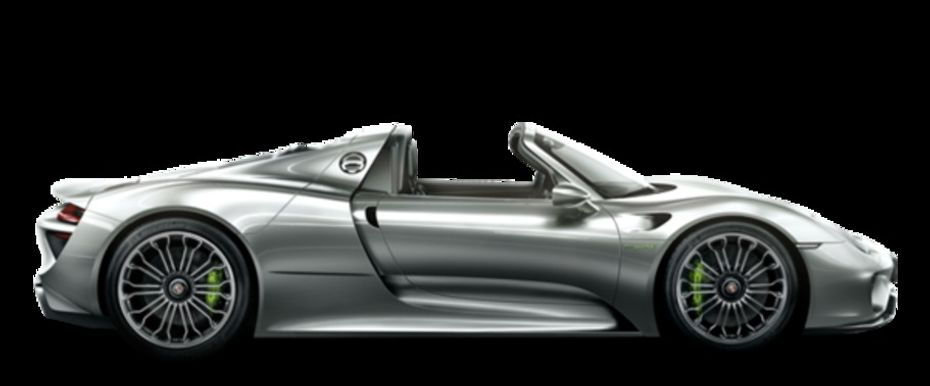 Porsche 918 Spyder Drivers Sideview