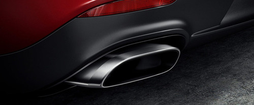 Exhaust Pipe of Porsche Panamera