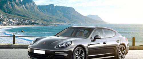 Panamera Diesel Front angle low view