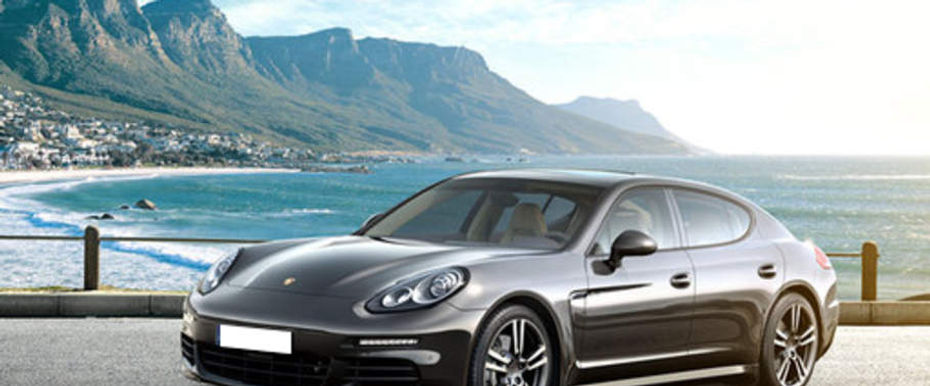 Panamera Diesel Front angle low view