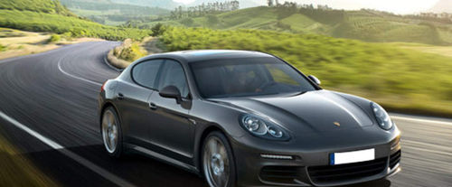 Porsche Panamera Diesel Front Medium View