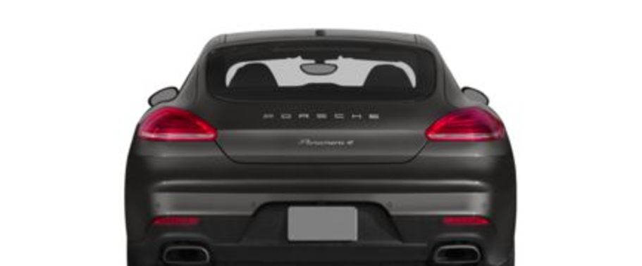 Full Rear View of Porsche Panamera S Full Rear View of Porsche Panamera S
