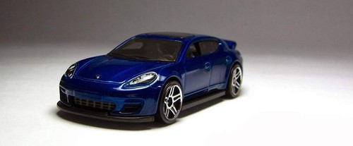 Porsche Panamera 4S Executive Front Angle High View