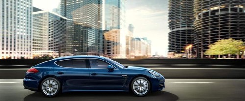 Porsche Panamera 4S Executive Drivers Sideview