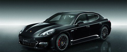 Porsche Panamera Turbo Front Angle High View