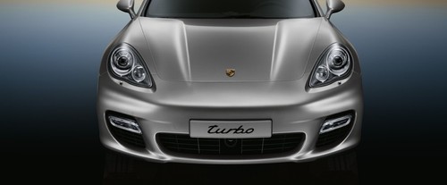 Full Front View of Panamera Turbo