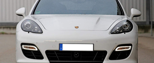 Full Front View of Panamera Turbo S