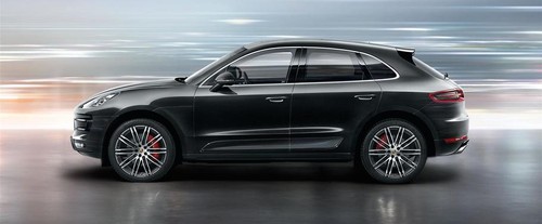 Macan Turbo Side view