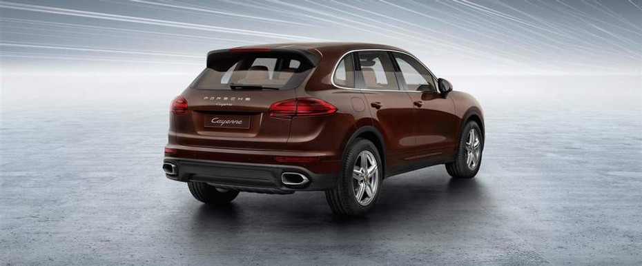 Cayenne Rear angle view
