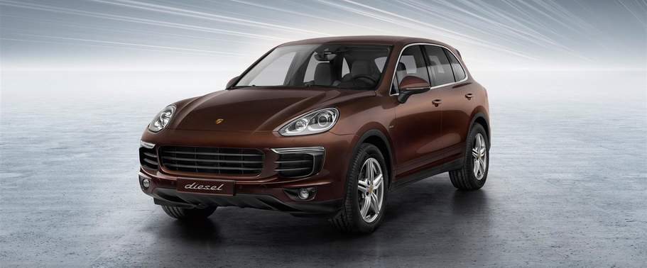 Porsche Cayenne Diesel Front Angle High View Porsche Cayenne Diesel Front Angle High View