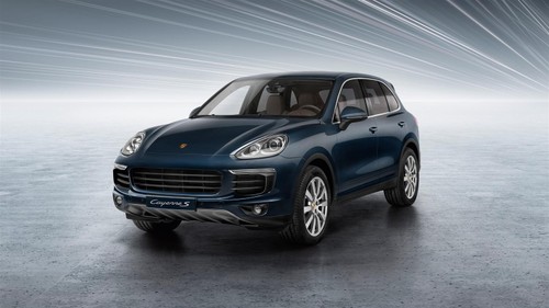 Porsche Cayenne S Front Angle High View