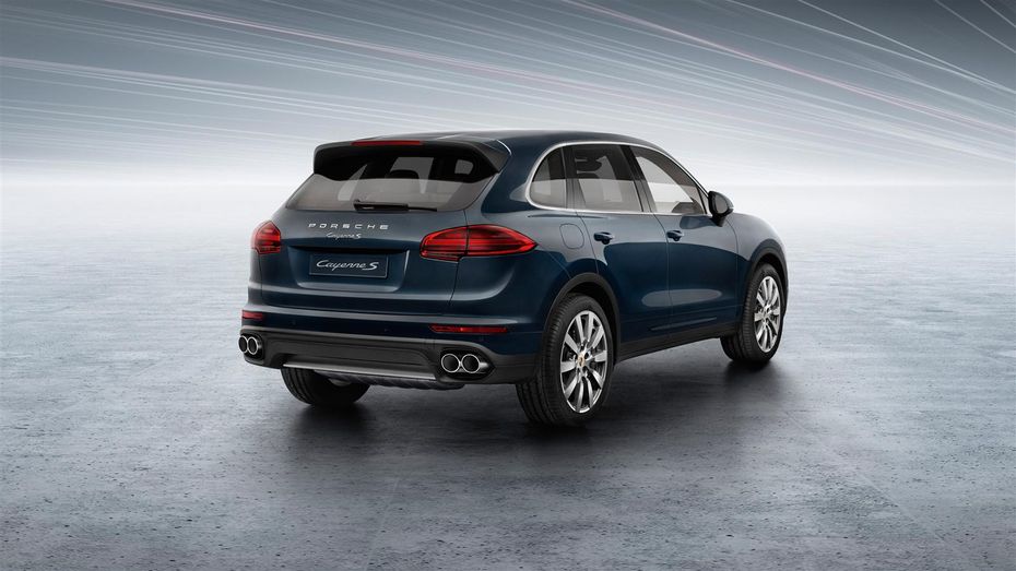 Cayenne S Rear angle view