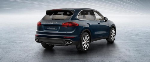 Cayenne S Diesel Rear angle view