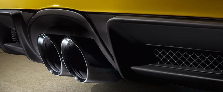 Exhaust Pipe of Porsche Cayman GT4 Exhaust Pipe of Porsche Cayman GT4