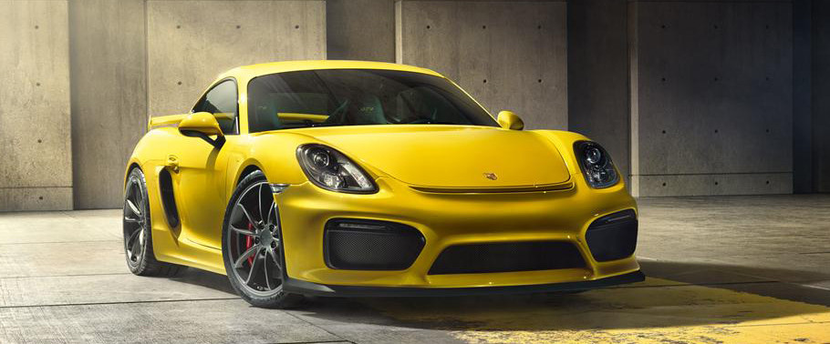 Porsche Cayman GT4 Front Medium View Porsche Cayman GT4 Front Medium View