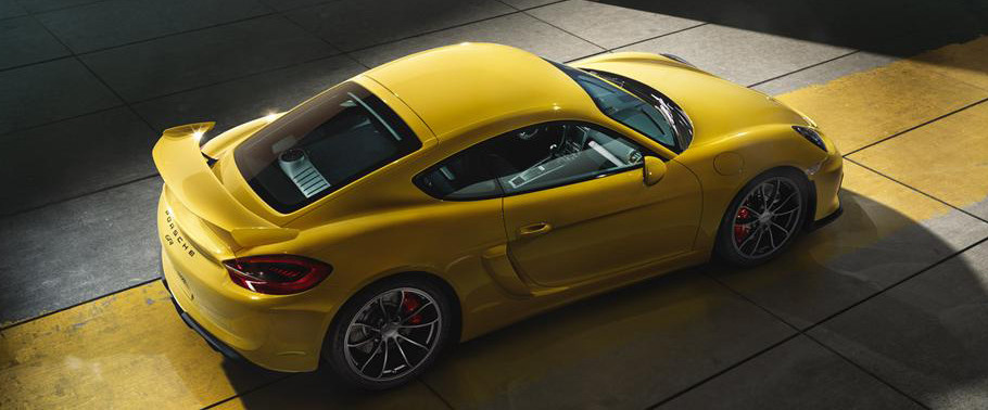 Top View of Cayman GT4 Top View of Cayman GT4