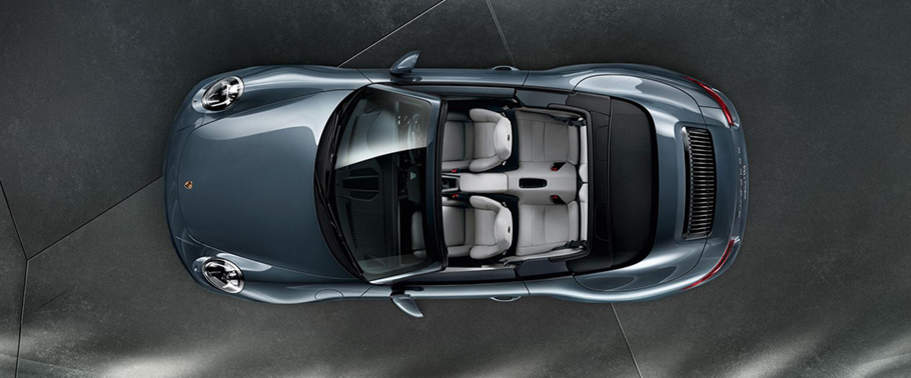 Top View of 911 Carrera Top View of 911 Carrera