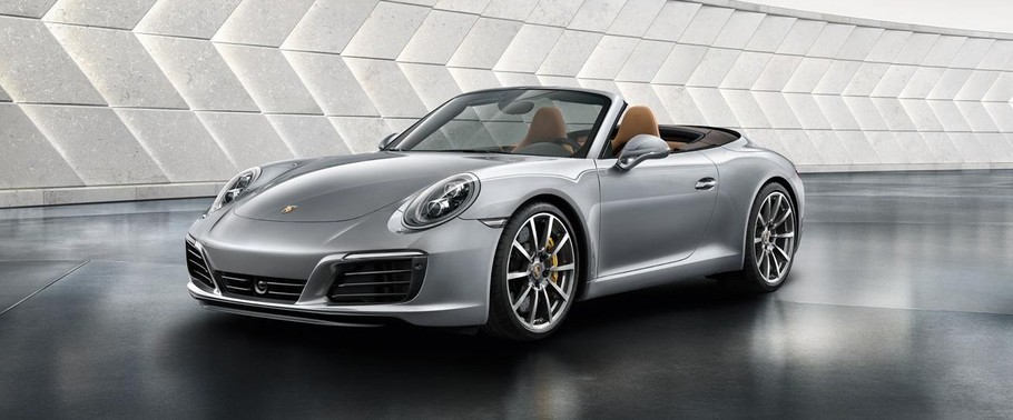 911 Carrera S Cabriolet Front angle low view 911 Carrera S Cabriolet Front angle low view